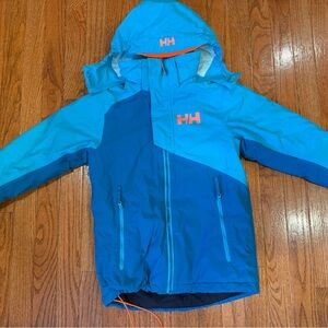 Helly Hansen Turquoise and Coral Jacket